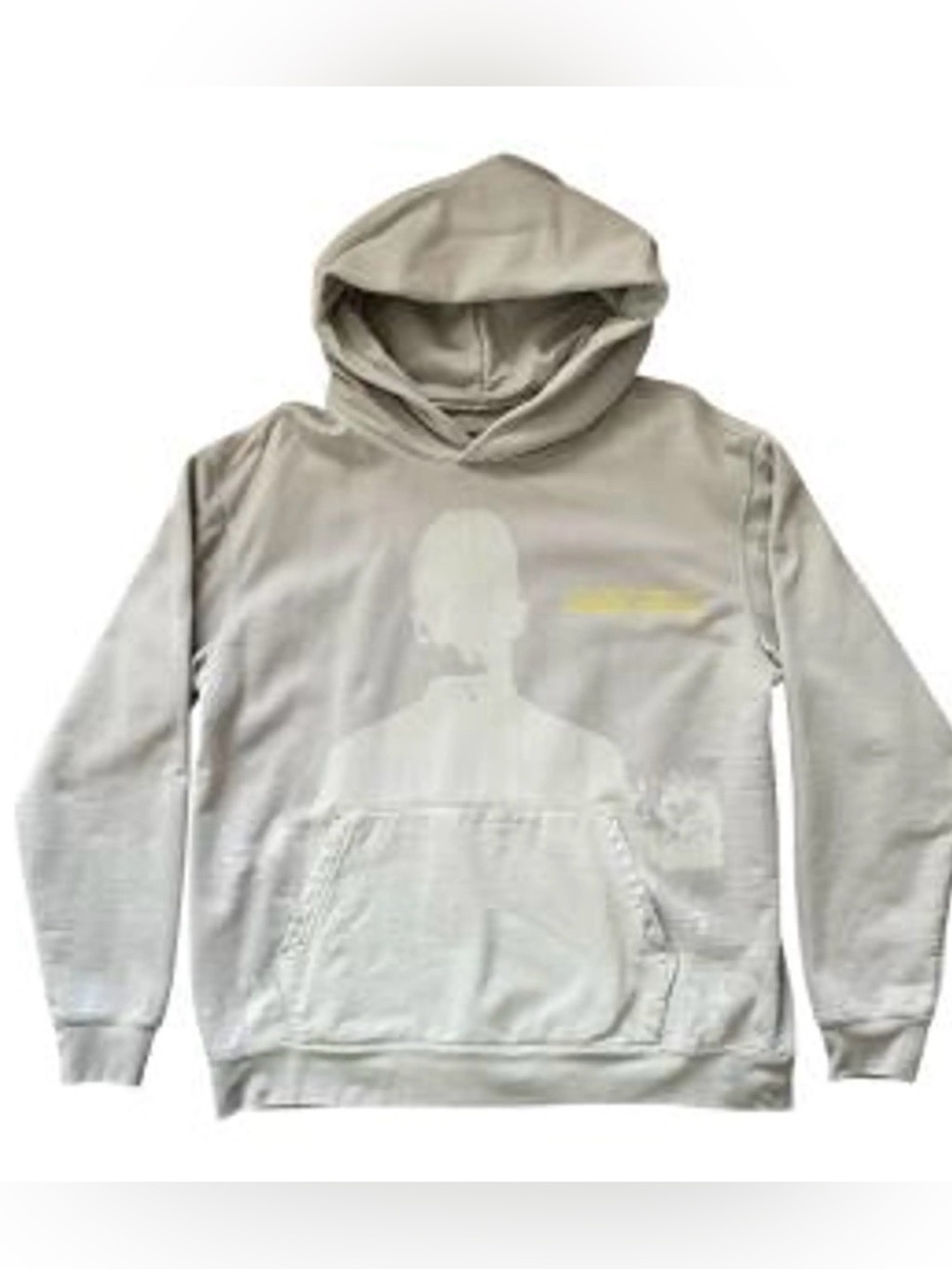 Justin Timberlake shadow white painted hoodie 2024‎ tour Medium